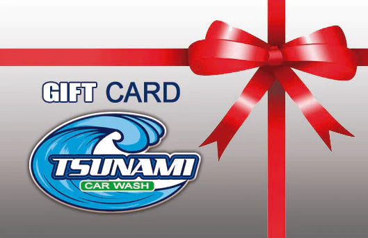 TARJETA REGALO - Tsunami Carwash
